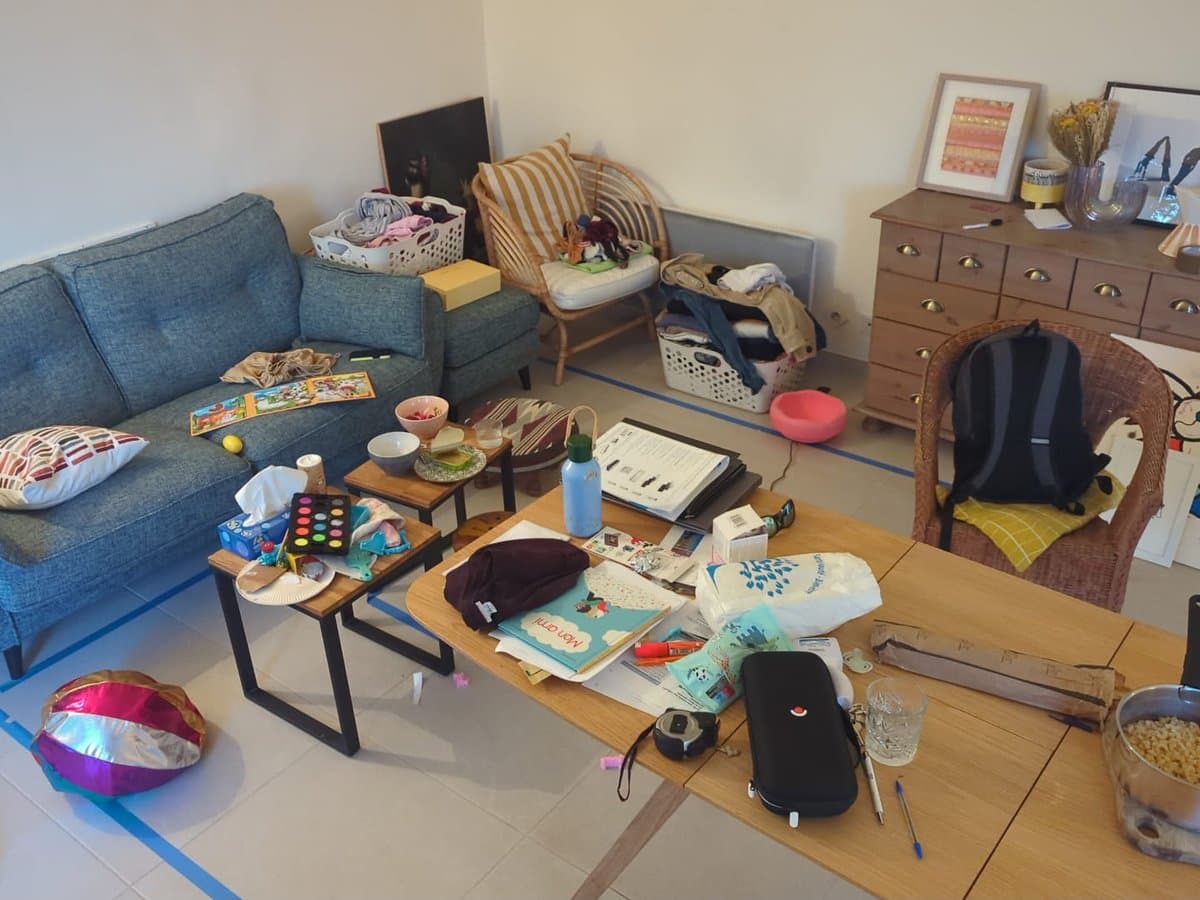 Photo d'appartement avant retouche HomeShot